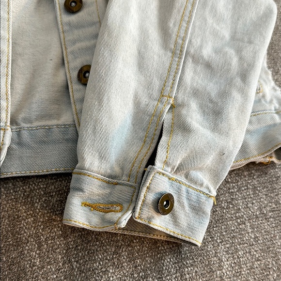 Light Wash Denim Jacket - Picture 2 of 5